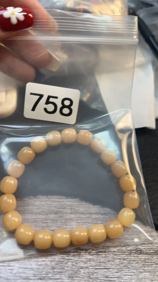 非金属树脂手链 手工串珠 758