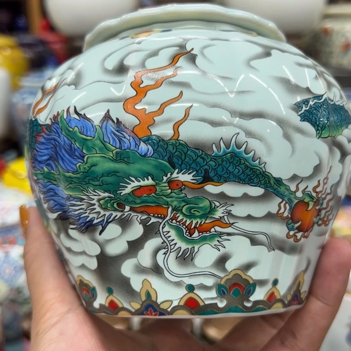 高端陶瓷茶叶罐密封罐