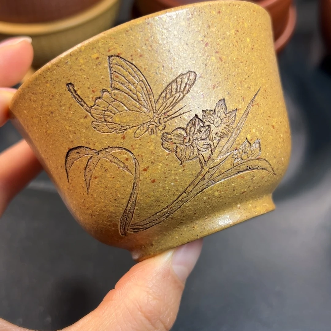 紫砂茶杯老段主人杯