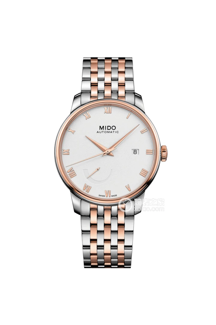 全新未使用 Mido/美度 名奢/美度贝伦赛丽间金钢带动储/表径40