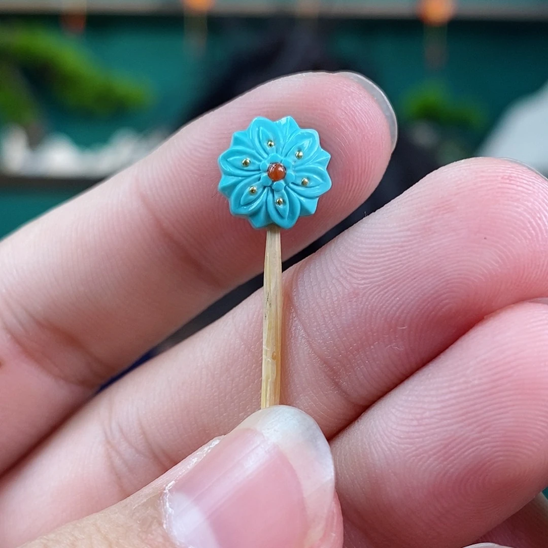 绿松石珠宝奇石未镶嵌