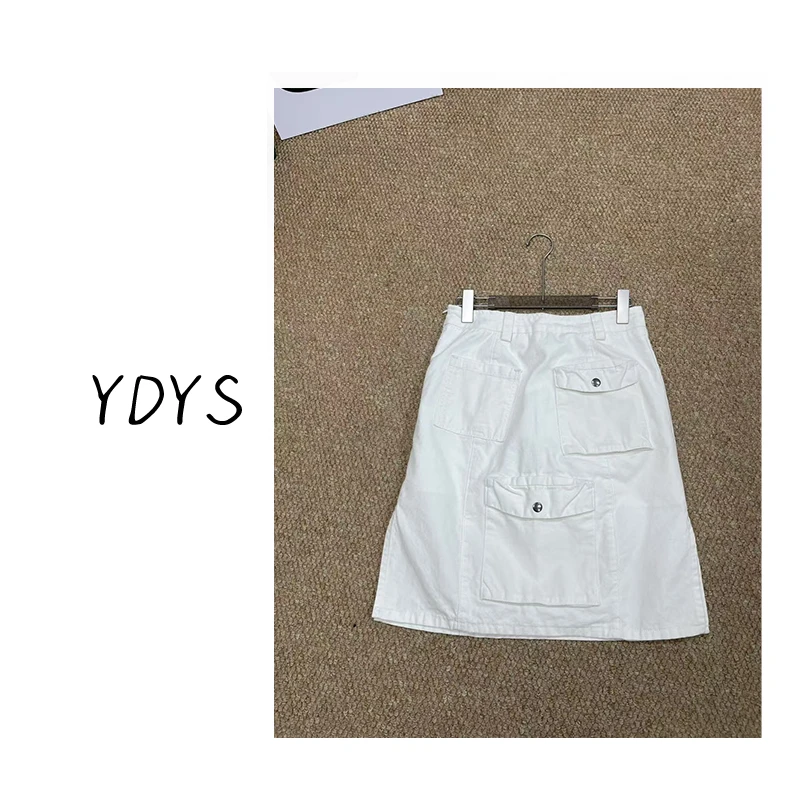 【YDYS】25Y00088 2025新款时尚气质小众口袋裙