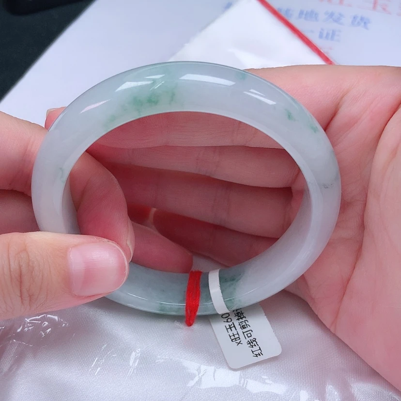【闪购商品】未镶嵌手镯翡翠临****心60 59