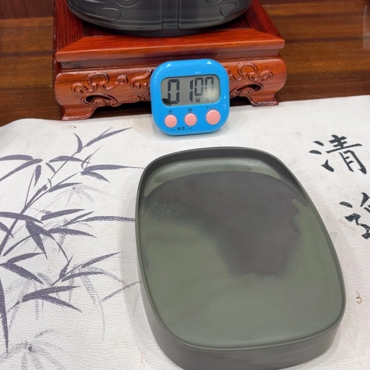 绝**骑易砚老坑玉带石
