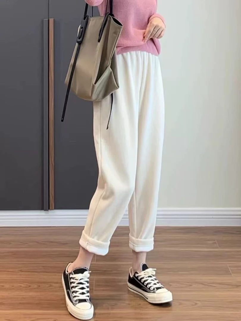 【沐子女装】K1-736加绒裤