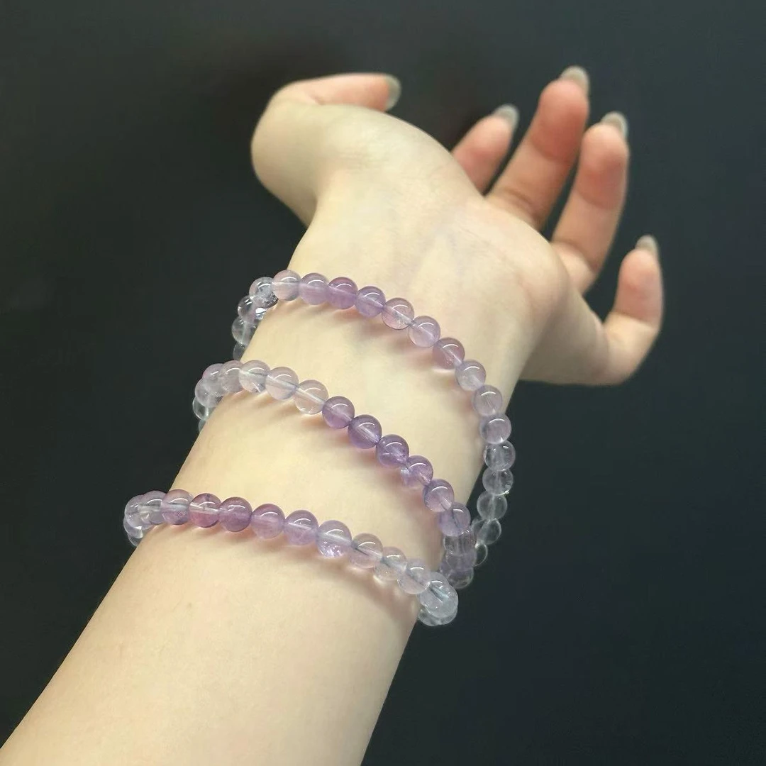 《光年》渐变玻利维亚三圈6.7mm手串diy