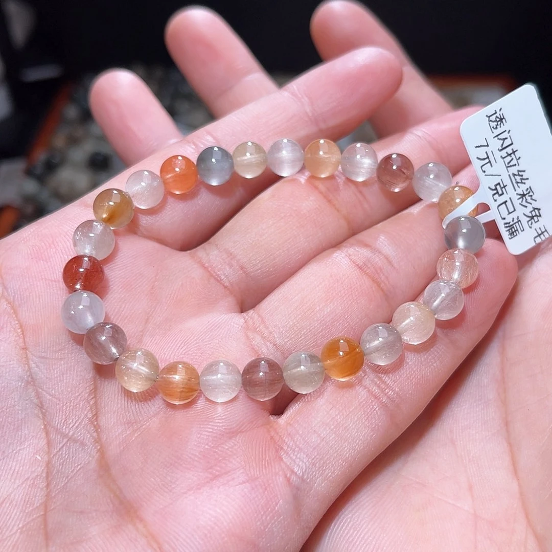 水晶手链未镶嵌178号主图手串  7+