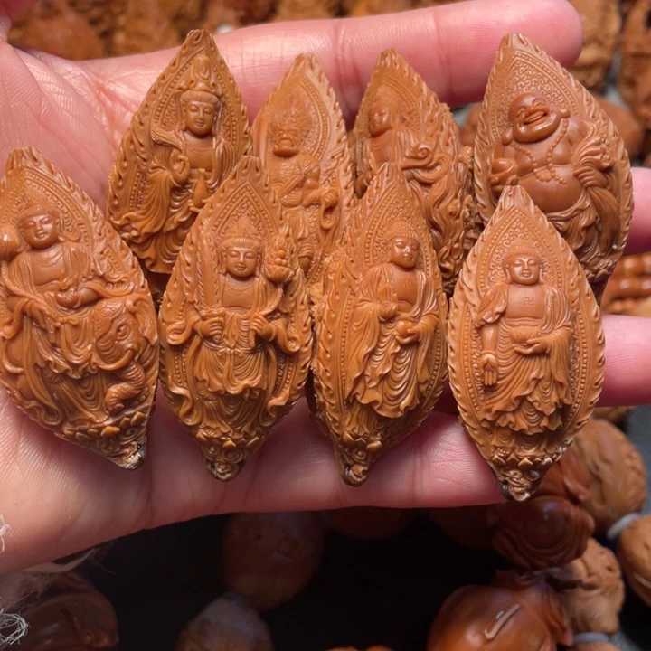 【闪购商品】橄榄核手串/手链万佛佛窟