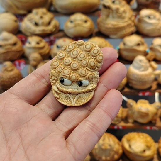 蚊***c竹竹根雕三足金蟾扁金蟾