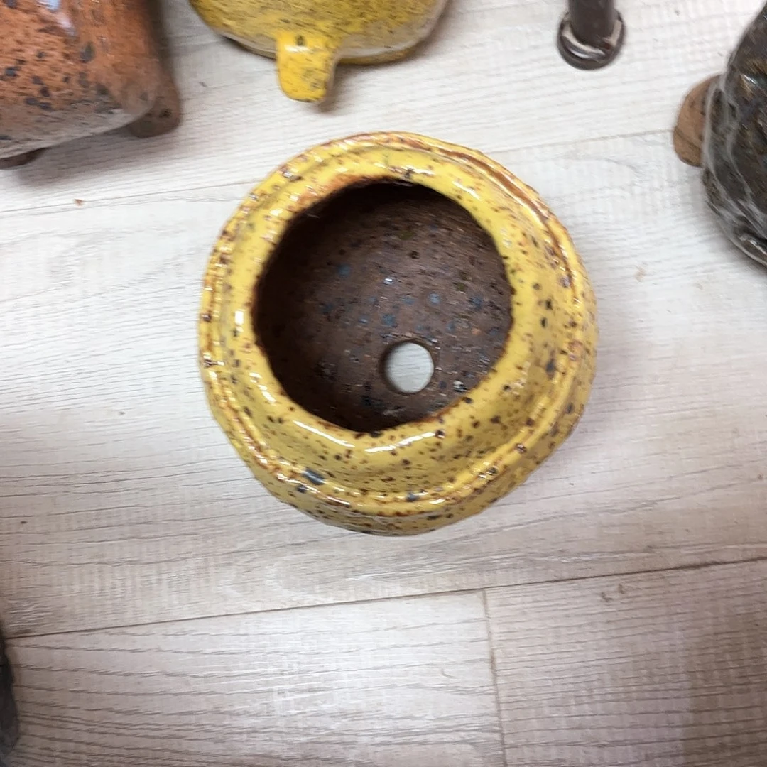 泥塑蓓**开古镇炻陶花盆