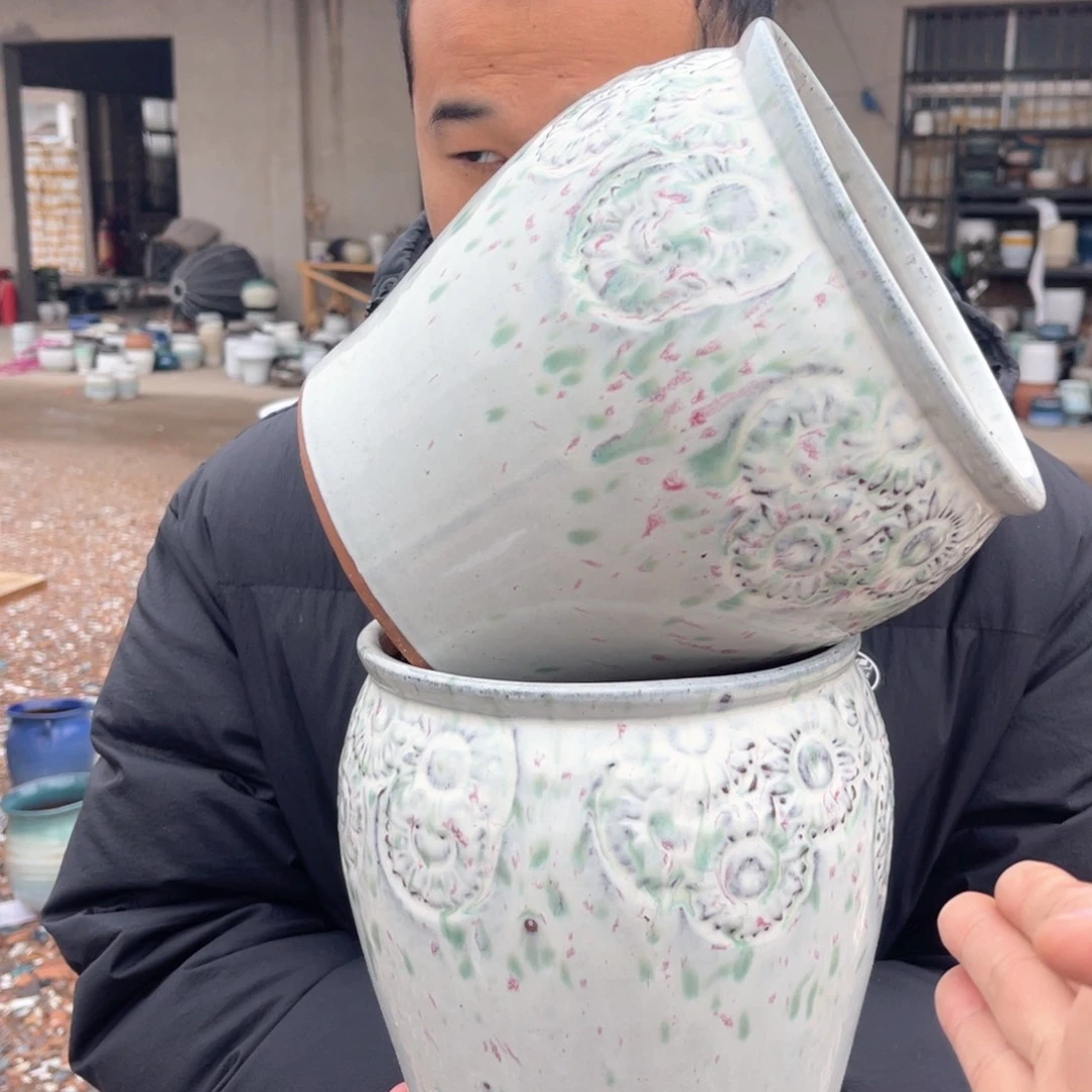 红陶养养花盆0215-1082