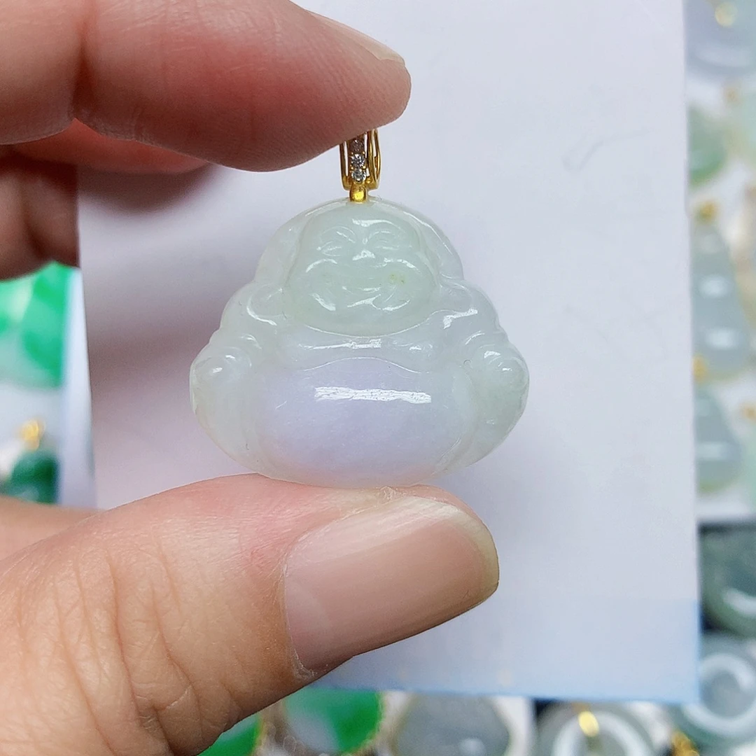 翡翠未镶嵌颈饰45678