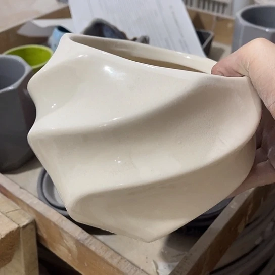 多肉绿植陶瓷花盆9.9花盆有孔