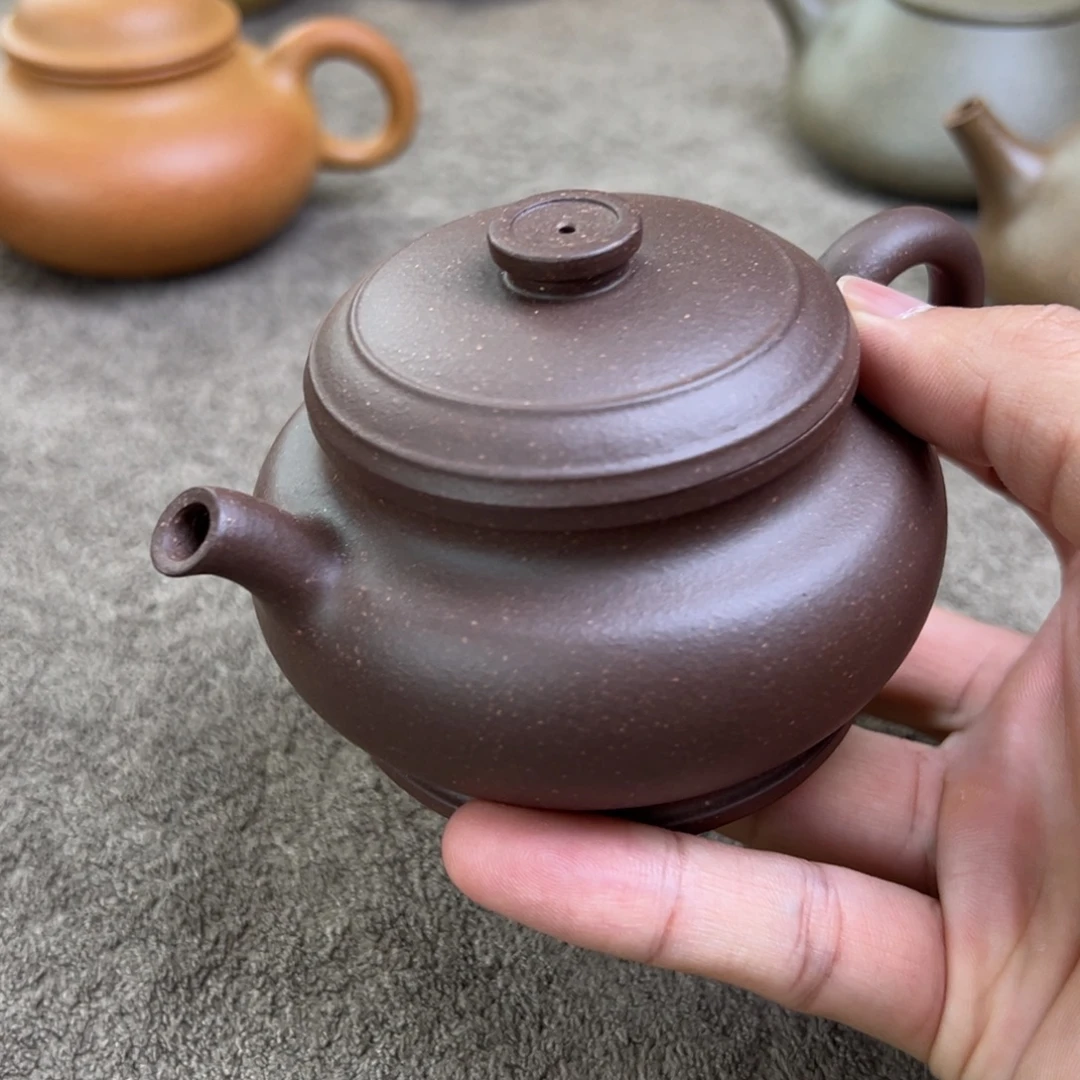 A***P茶壶紫砂天青颂金