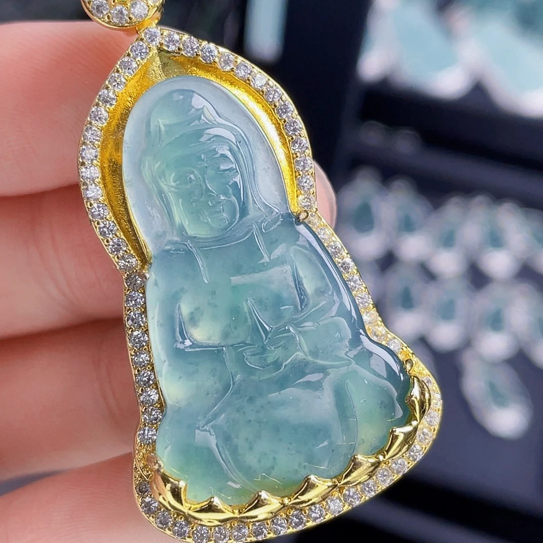 翡翠吊坠(不含链)未镶嵌