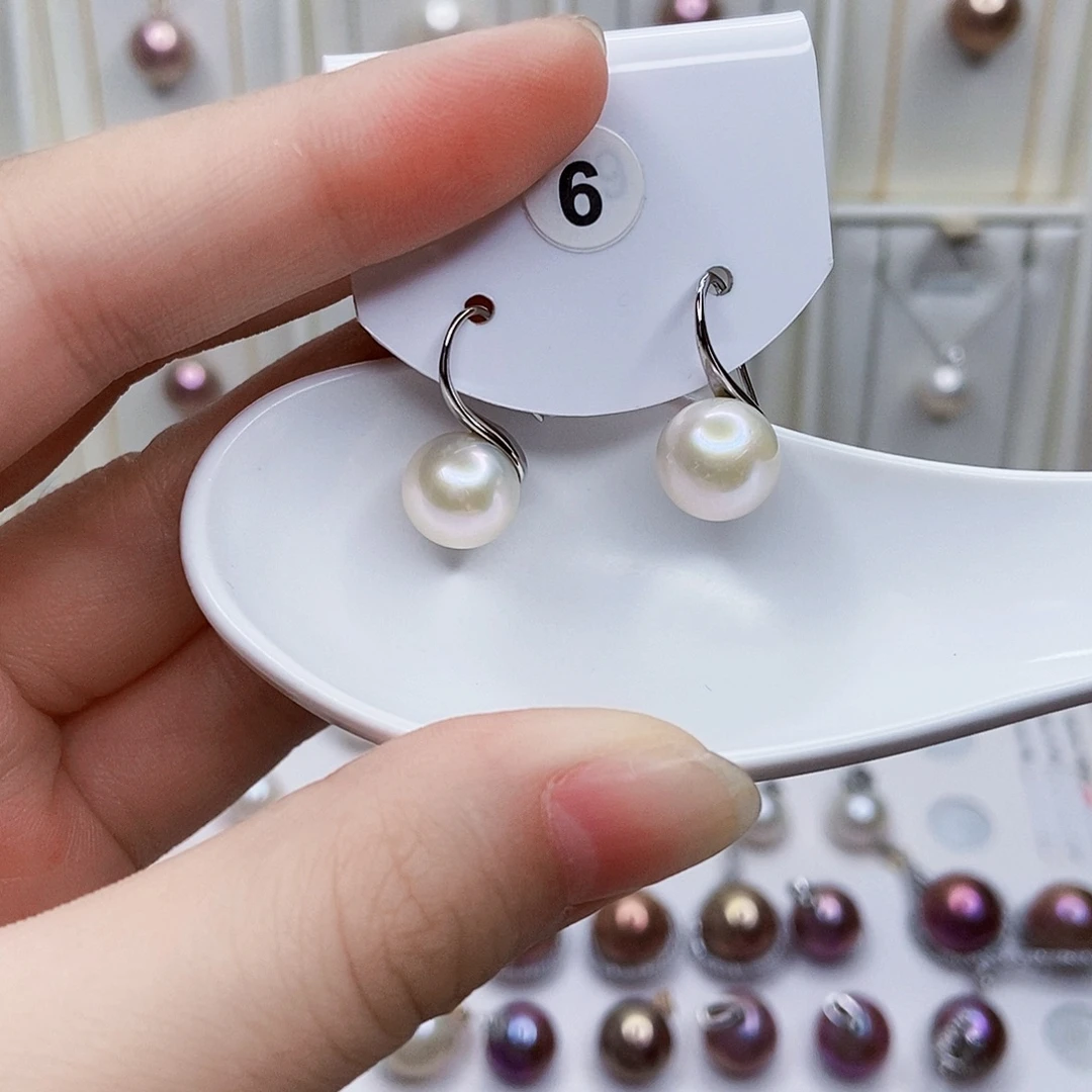 合金淡水珍珠吊坠(赠链)