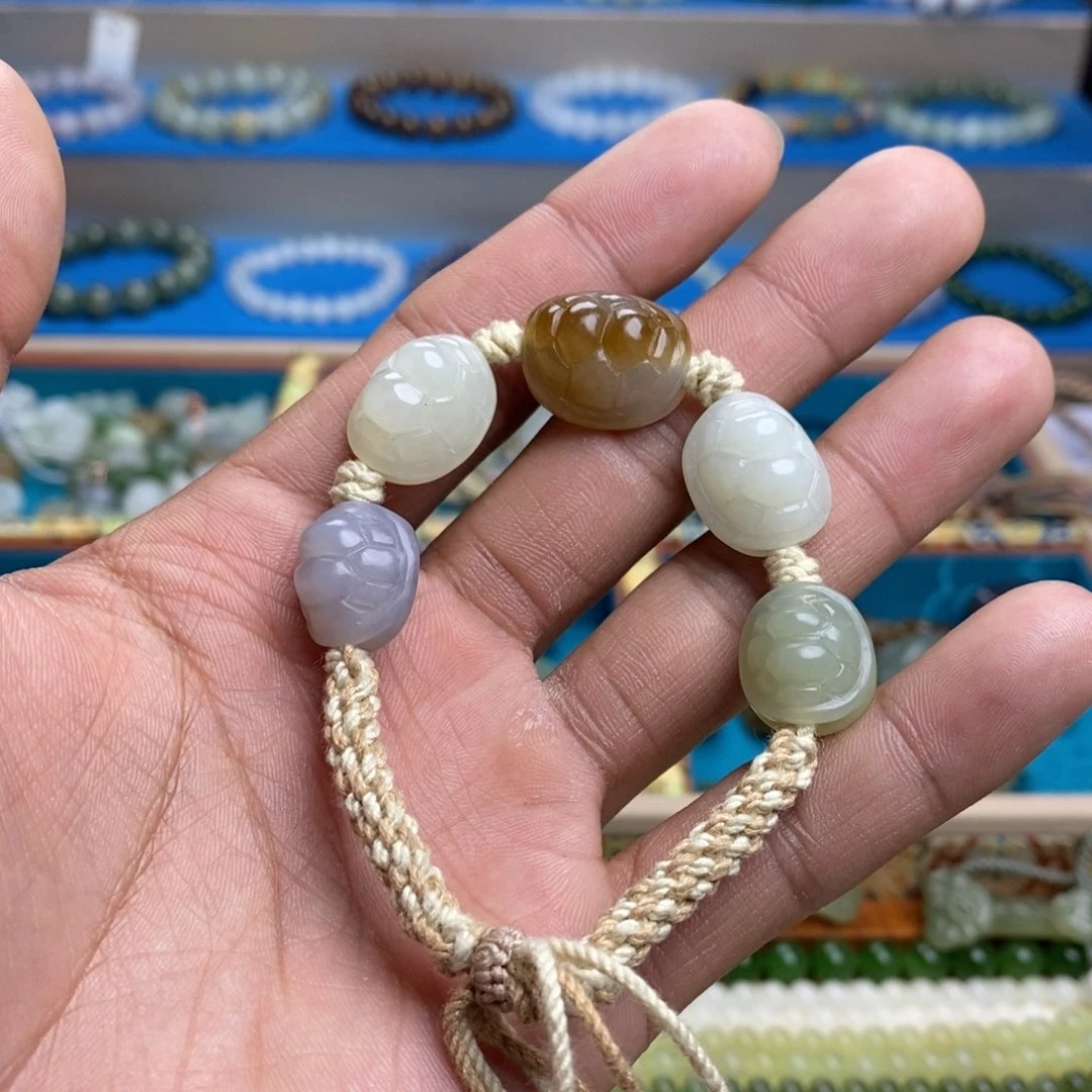 和田玉手串未镶嵌