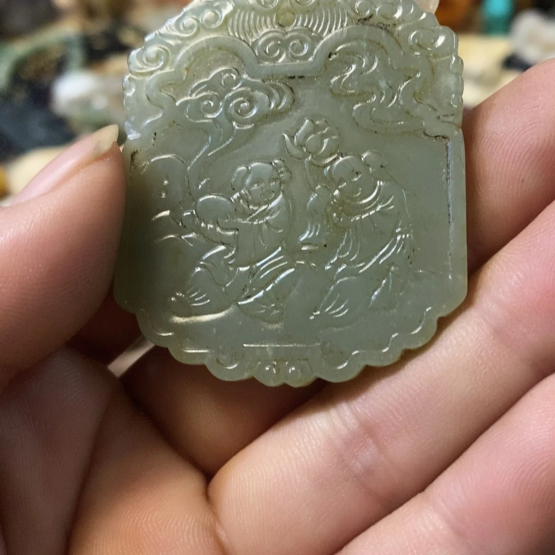 和田玉（糖玉）未镶嵌挂件