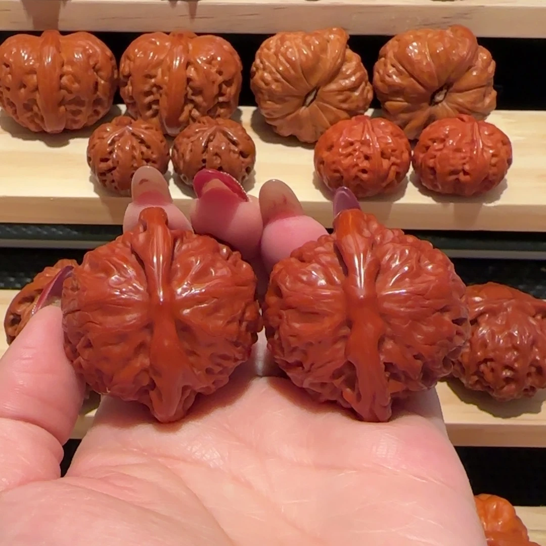 文玩核桃吊坠玉化宫灯42精品2191