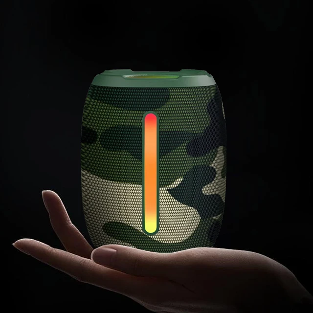 NINTAUS/金正重低音便携式插卡蓝牙音响防水双振膜大功率低音炮