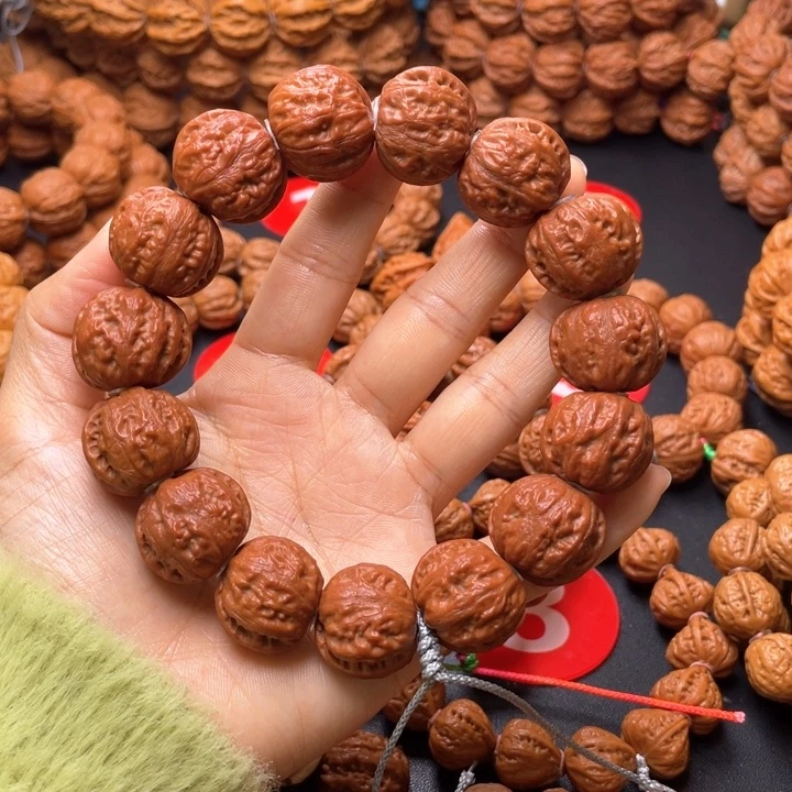 文玩核桃吊坠粗筋方墩