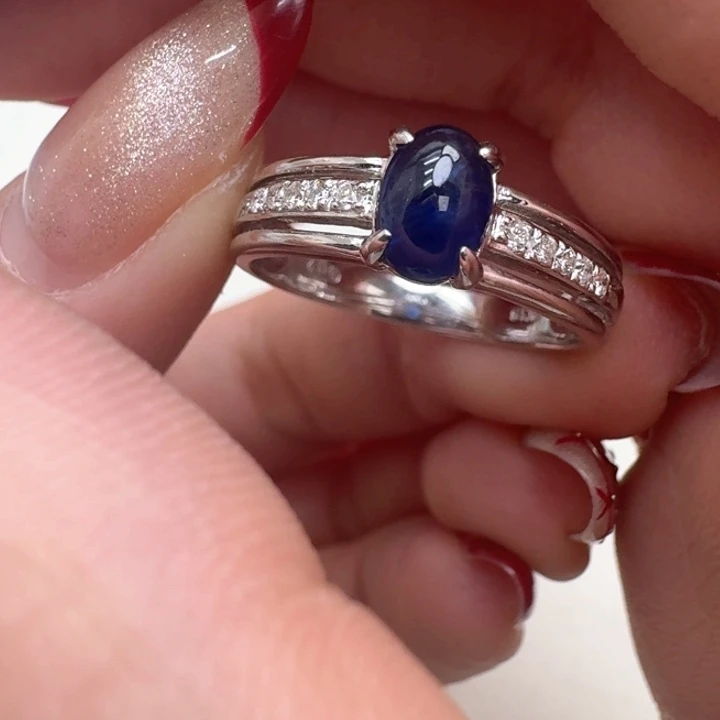 蓝宝石戒指未镶嵌