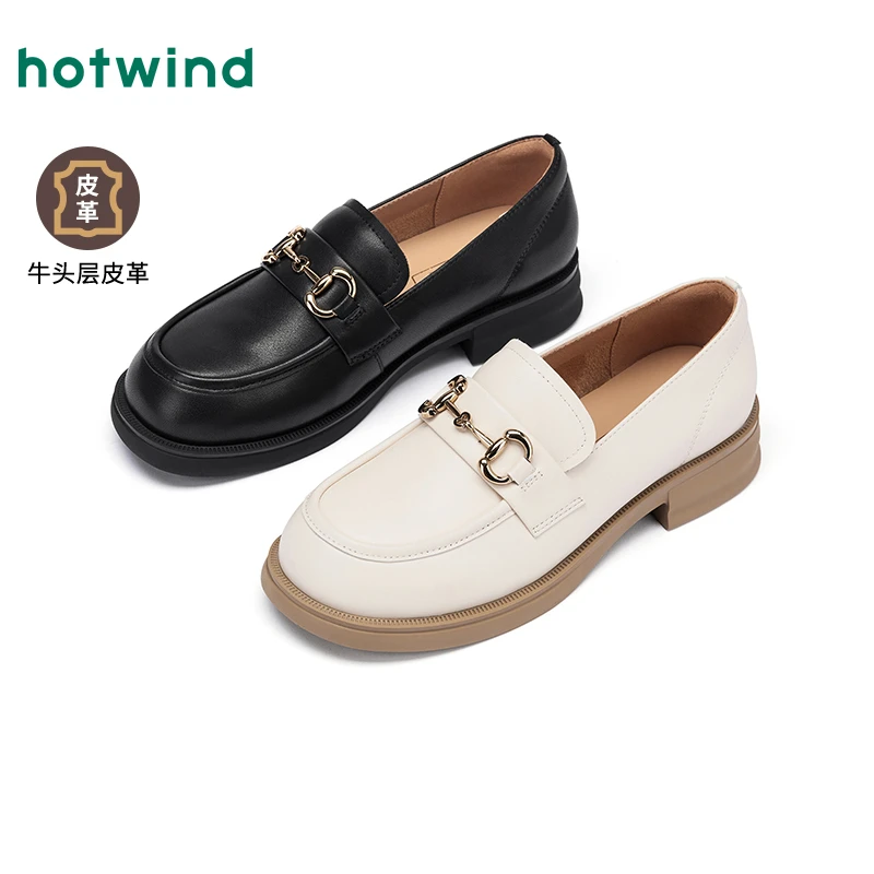 热风2025年秋季新款女士时尚休闲鞋H02W25302