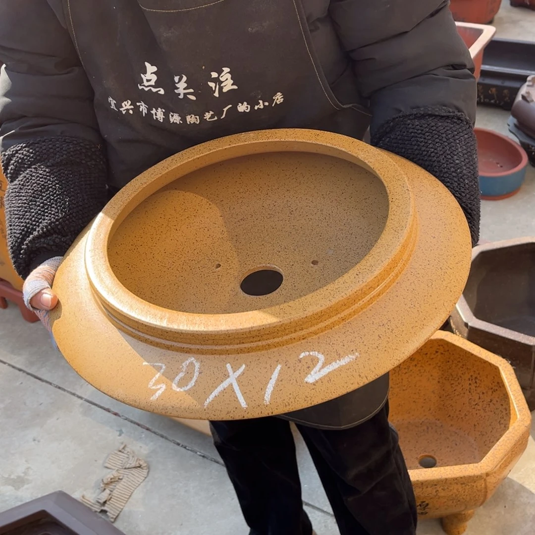 紫砂花盆盆景艺术