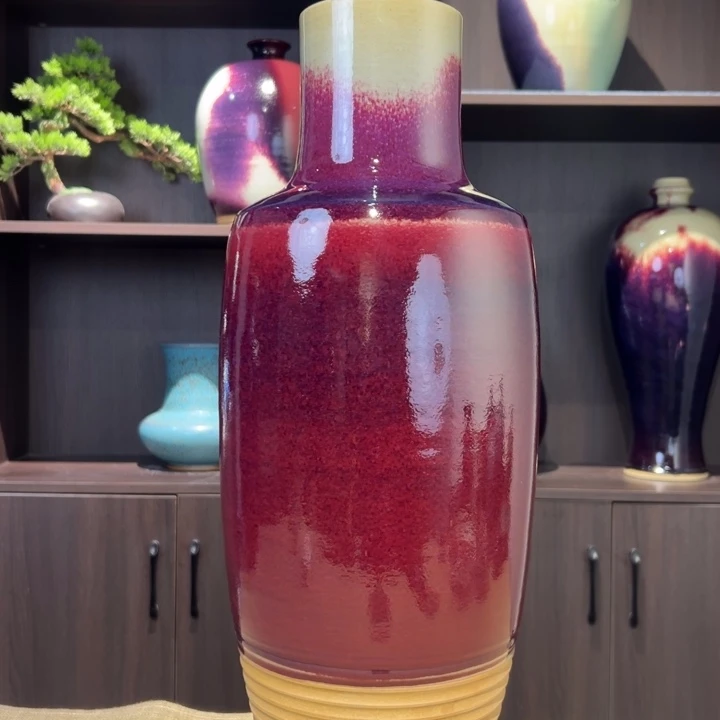 田***陶钧瓷广口瓶1234567990