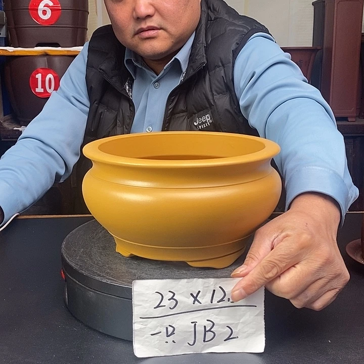 紫砂花盆货号一号JB2