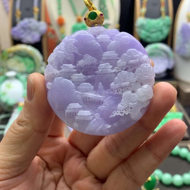 翡翠吊坠(不含链)未镶嵌
