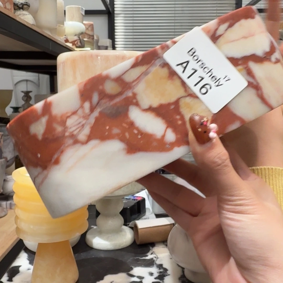 大理石A116.  花。