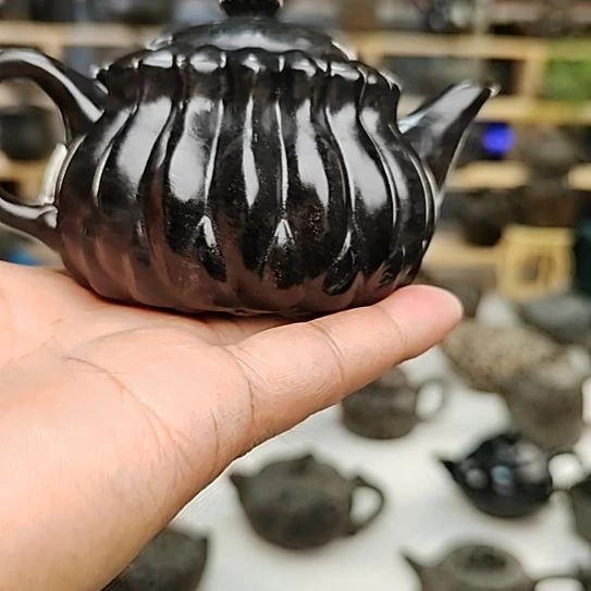 @***霄米粒玉绿豹葵花壶