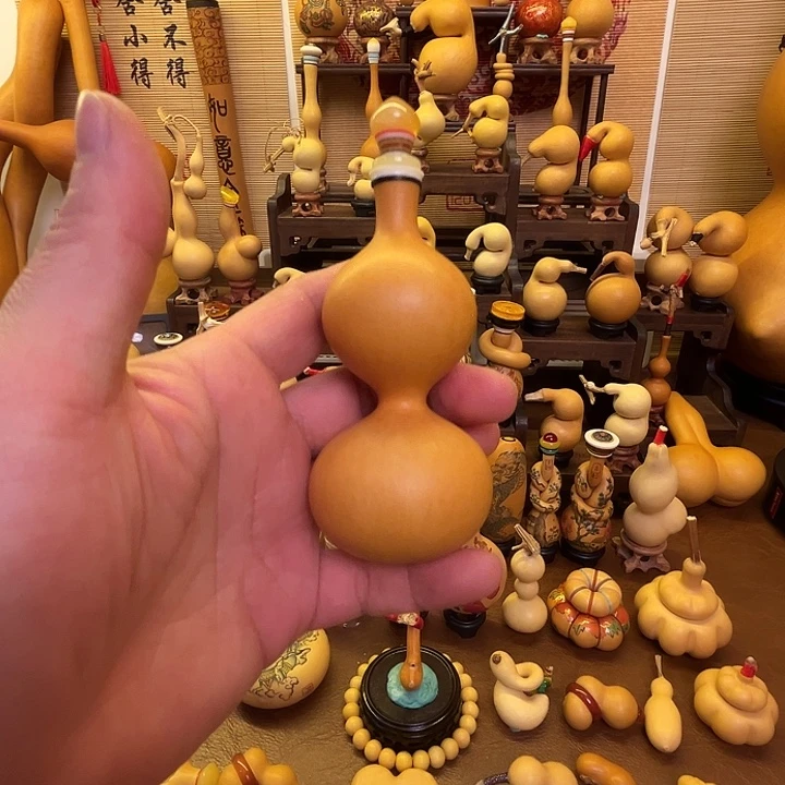 ✿***ঞ灵韵葫芦精品手把件