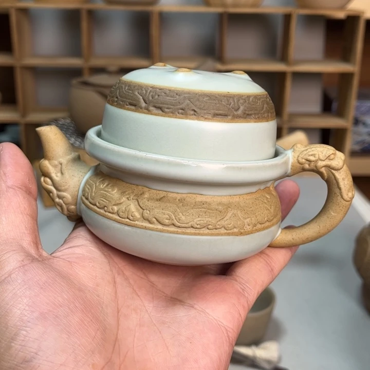 壶老段烧陶瓷茶器