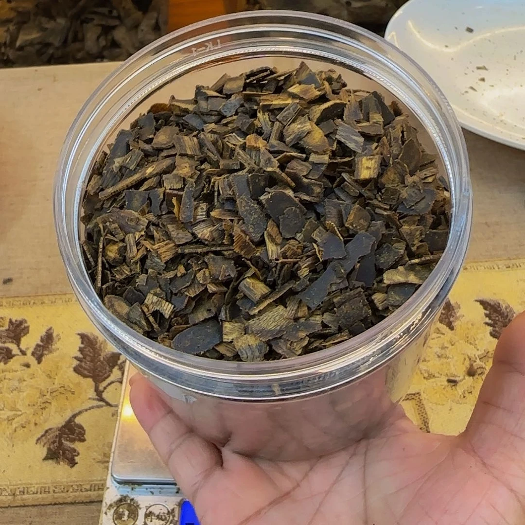 沉香碎屑沉香M**s海南紫罗兰品种高油碎料198克