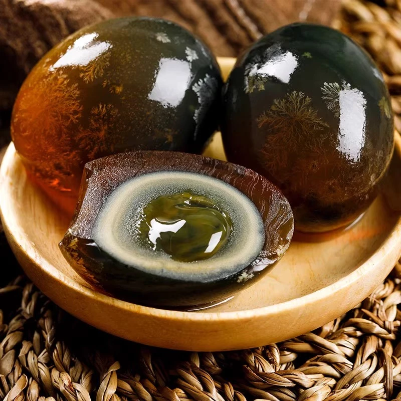 溏心皮蛋溏心松花蛋鸭蛋皮蛋无铅工艺皮鸭蛋溏心蛋实惠松花蛋