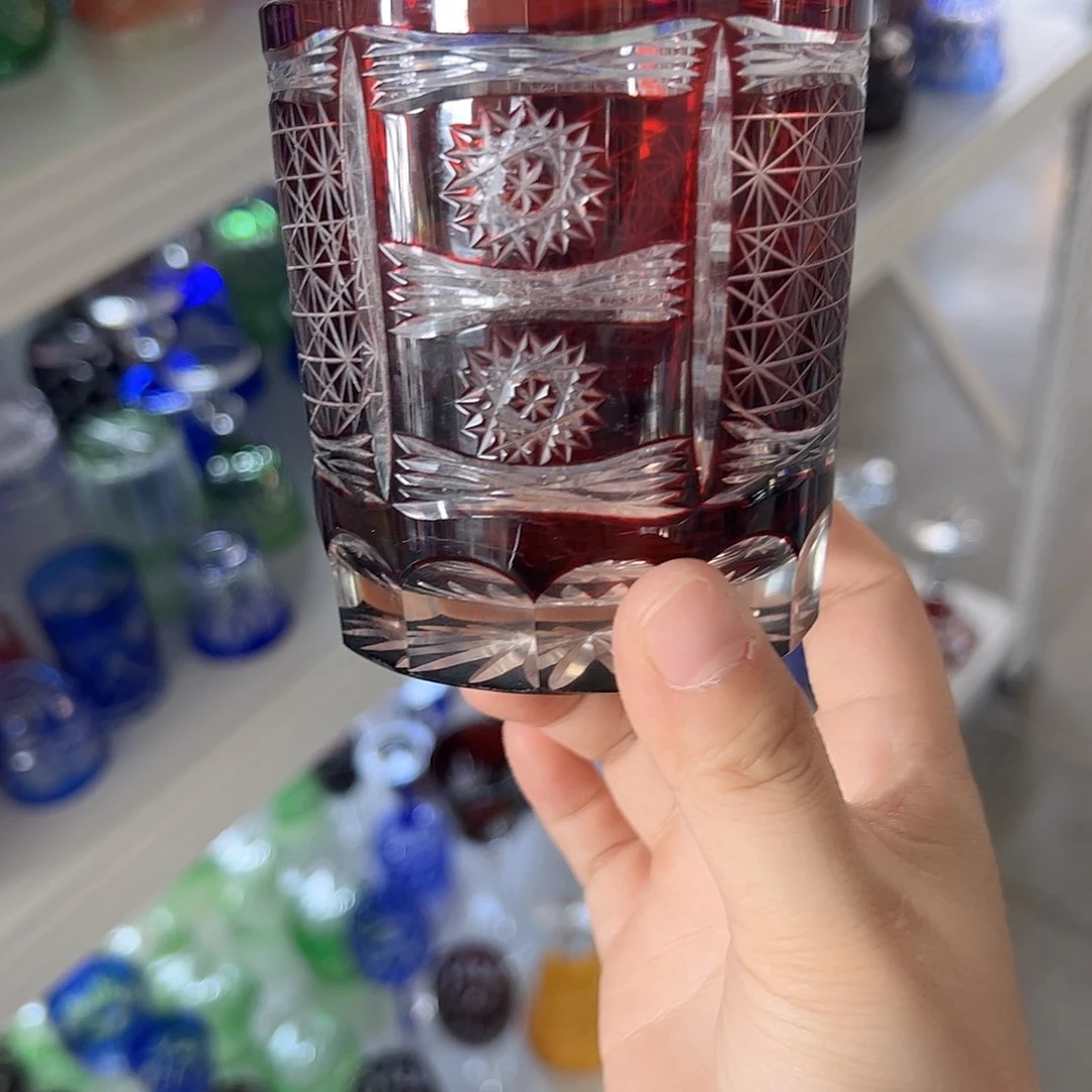 手柄款水晶玻璃如图一个
