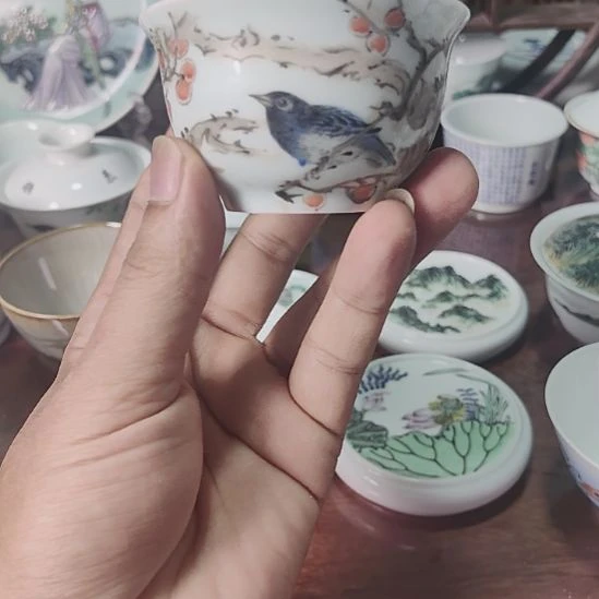 戴玉衡手绘陶瓷杯子