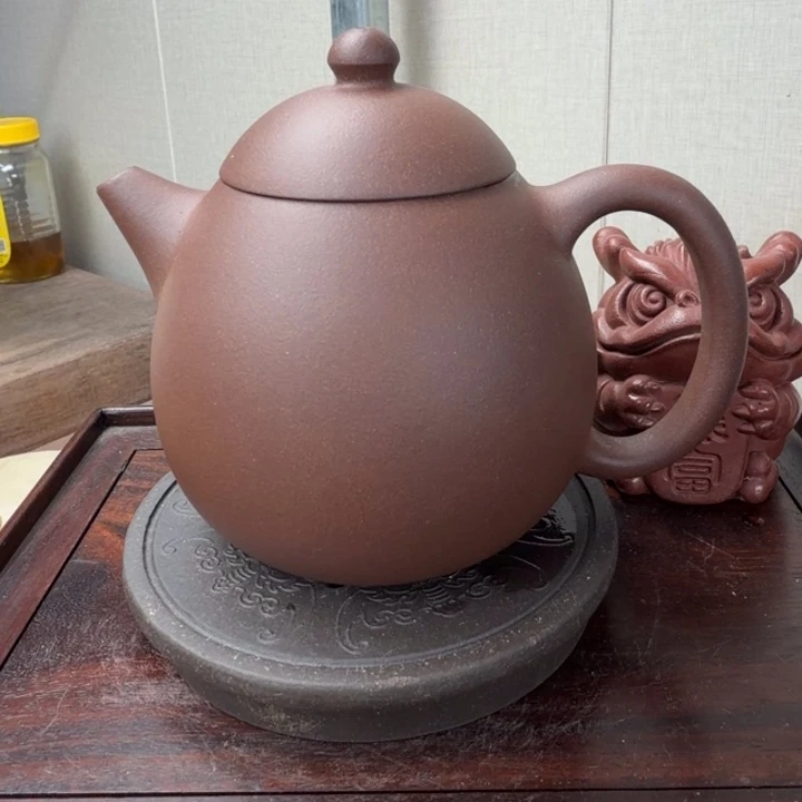 龙蛋壶220cv老紫泥