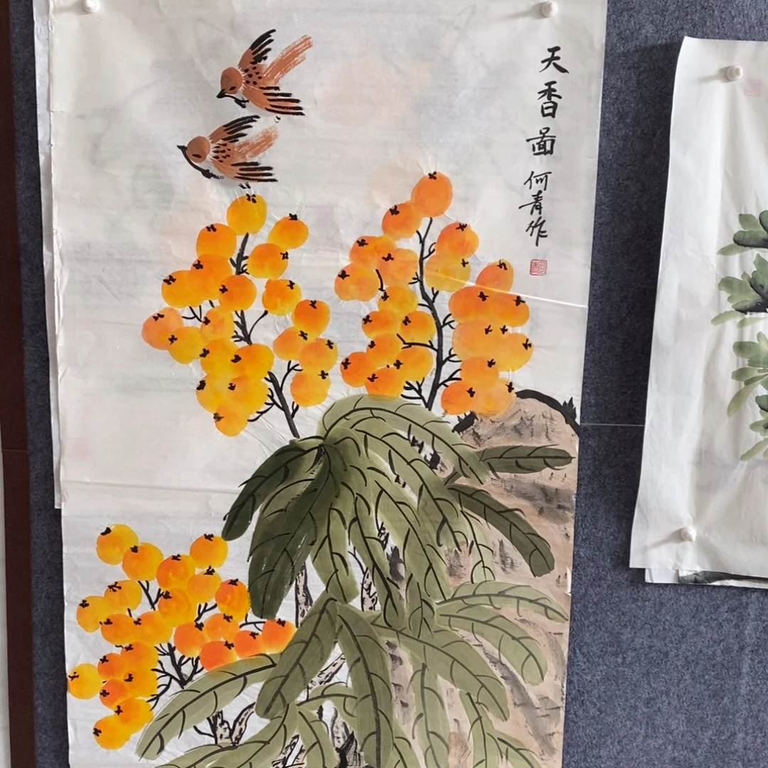 国画纯手写手绘国画作品8