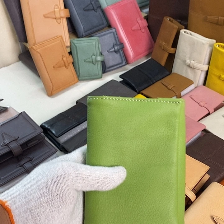 头层牛皮A7sad折叠