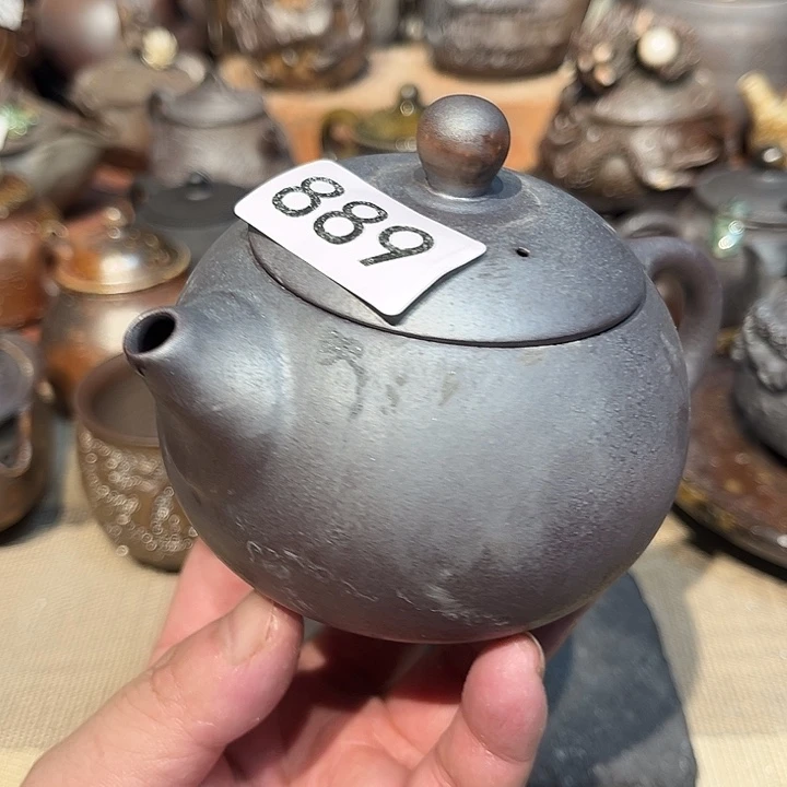 柴烧裸烧茶具放漏889瑕