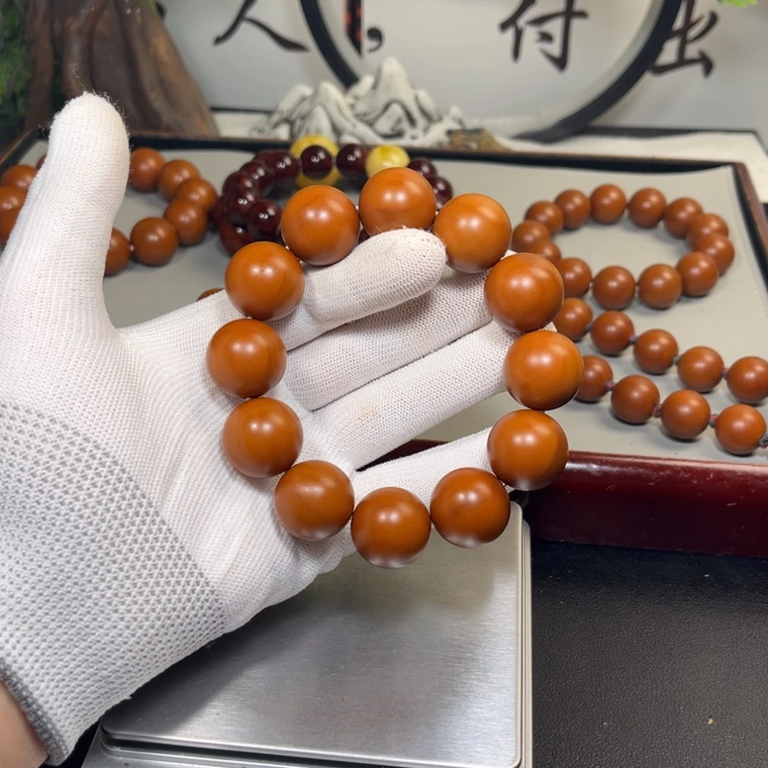 ༺***༻手串橄榄核2.0树王铁核精品
