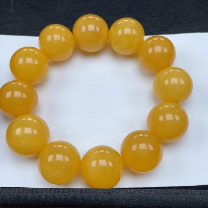 裸石蜜蜡未镶嵌蜜蜡20手串重55.8