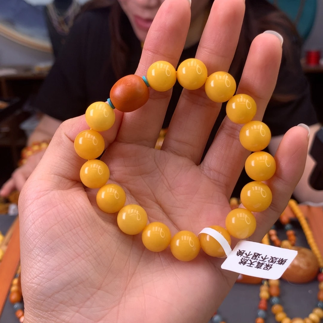手串蜜蜡未镶嵌天然
