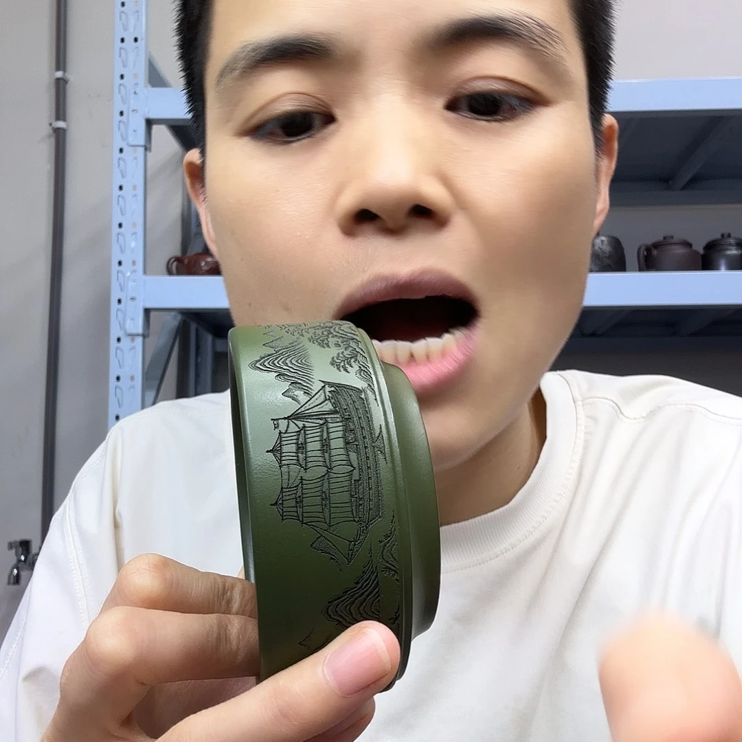 茶壶紫砂民间手艺人全手工制作