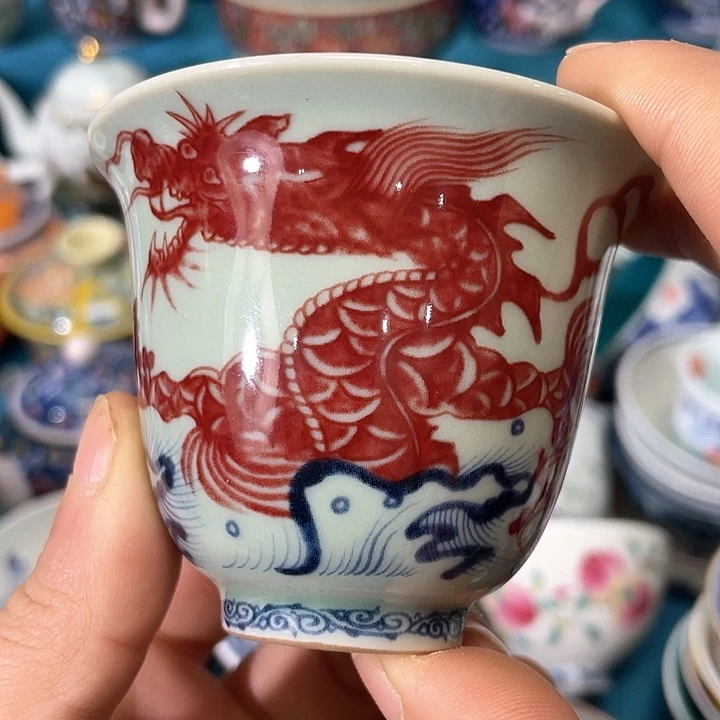景德镇陶瓷主人杯12344