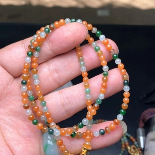 定制翡翠未镶嵌翡翠珠子