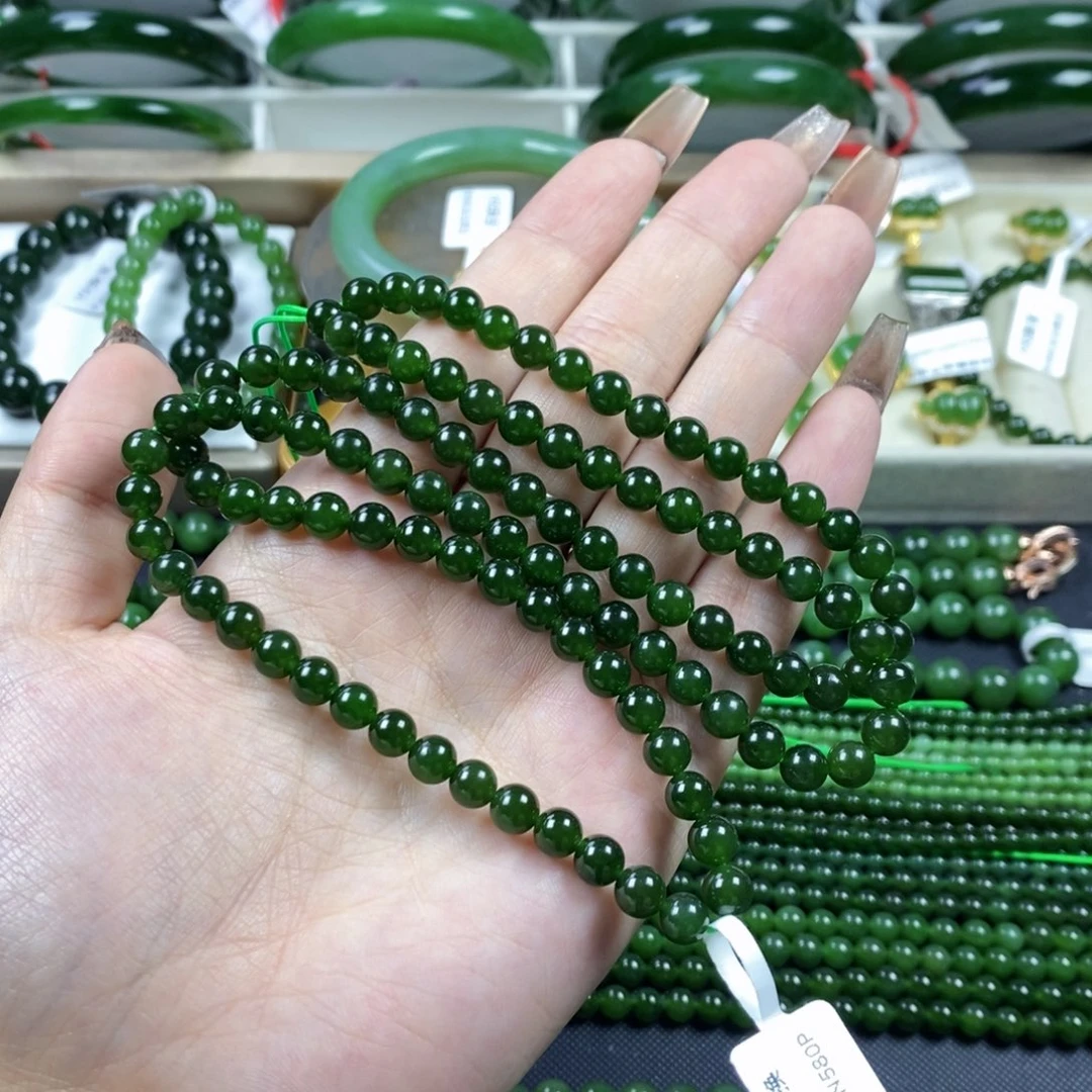 和田玉（碧玉）颈饰未镶嵌6m